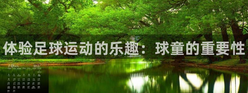vsport体育在线官网：体验足球运动的乐趣：球童的重要性