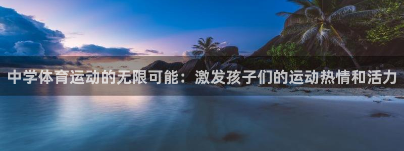 vsport体育：中学体育运动的无限可能：激发孩子们的运动热情和活力